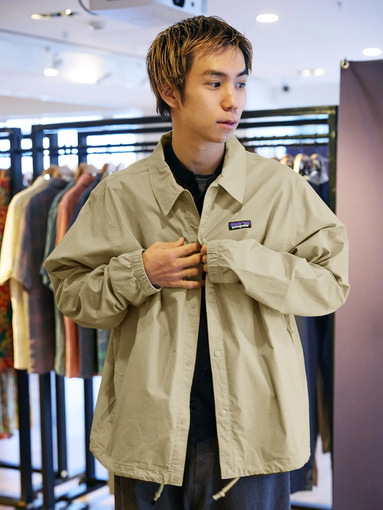 メンズ・ライトウェイト・オールウェア・アンラインド・ジャケット　¥ 20,900