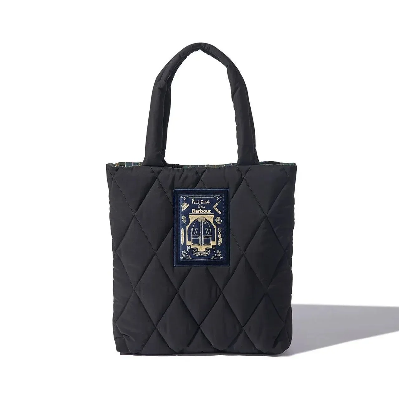 Barbour × Paul Smith|Quilting Totebag