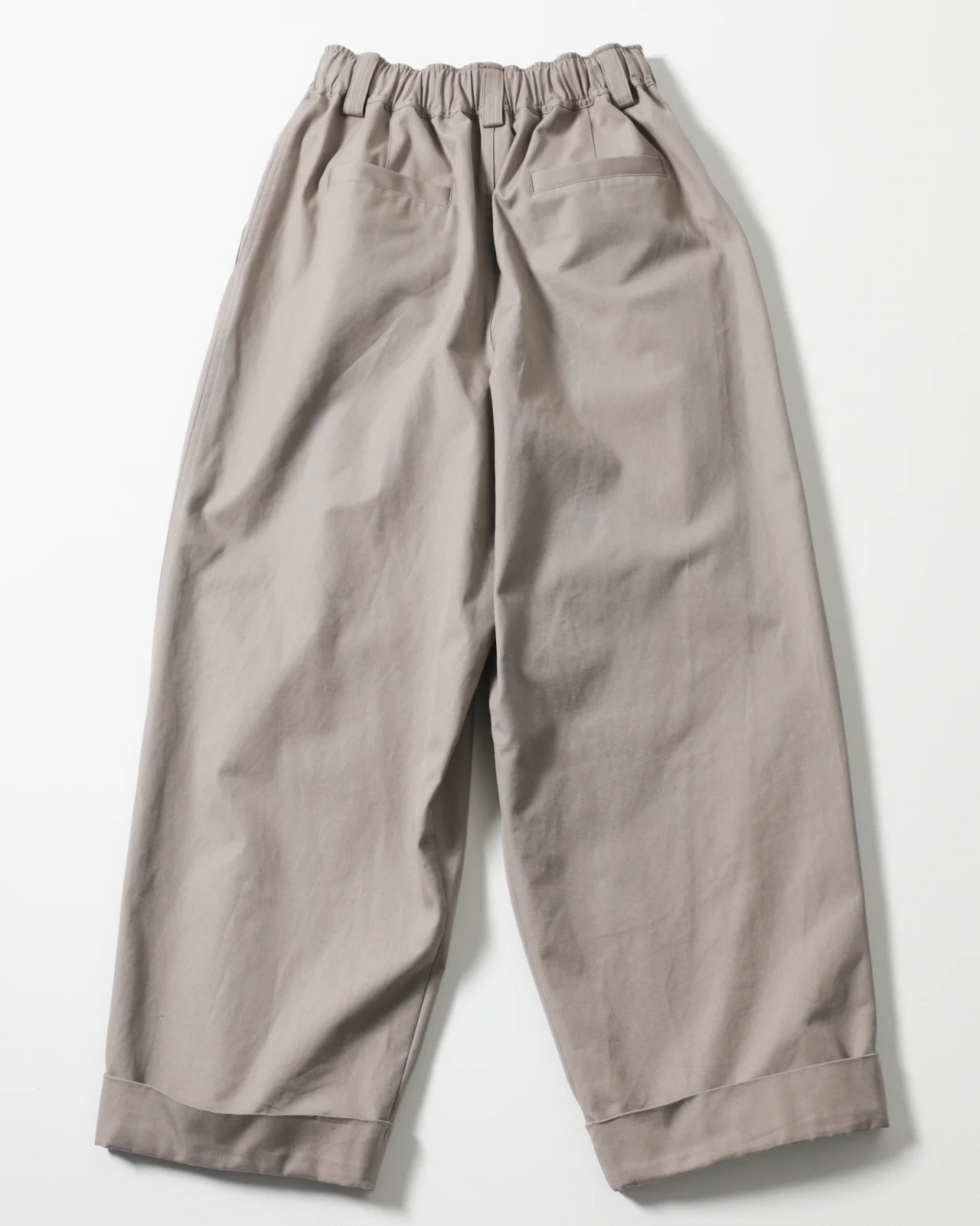 MARNI のコットンキャンバスビッグシルエットパンツ 裏