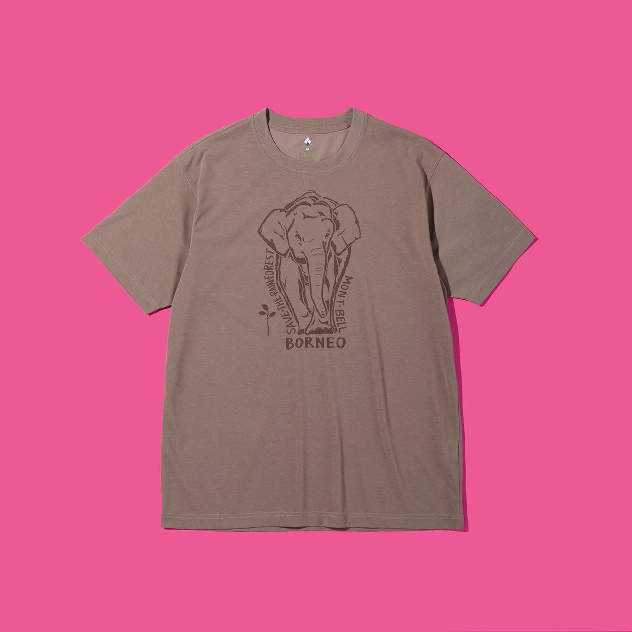 40代男性に今夏おすすめのモンベルの象柄のチャリティTシャツ