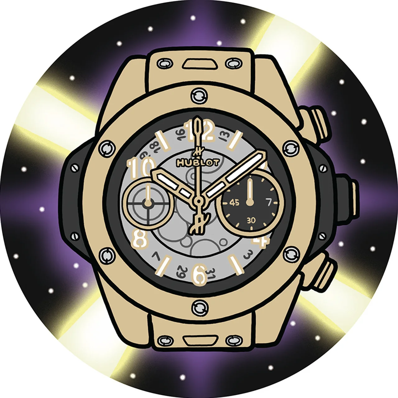 大きく見栄えのいい「デカ厚」が人気 イラスト