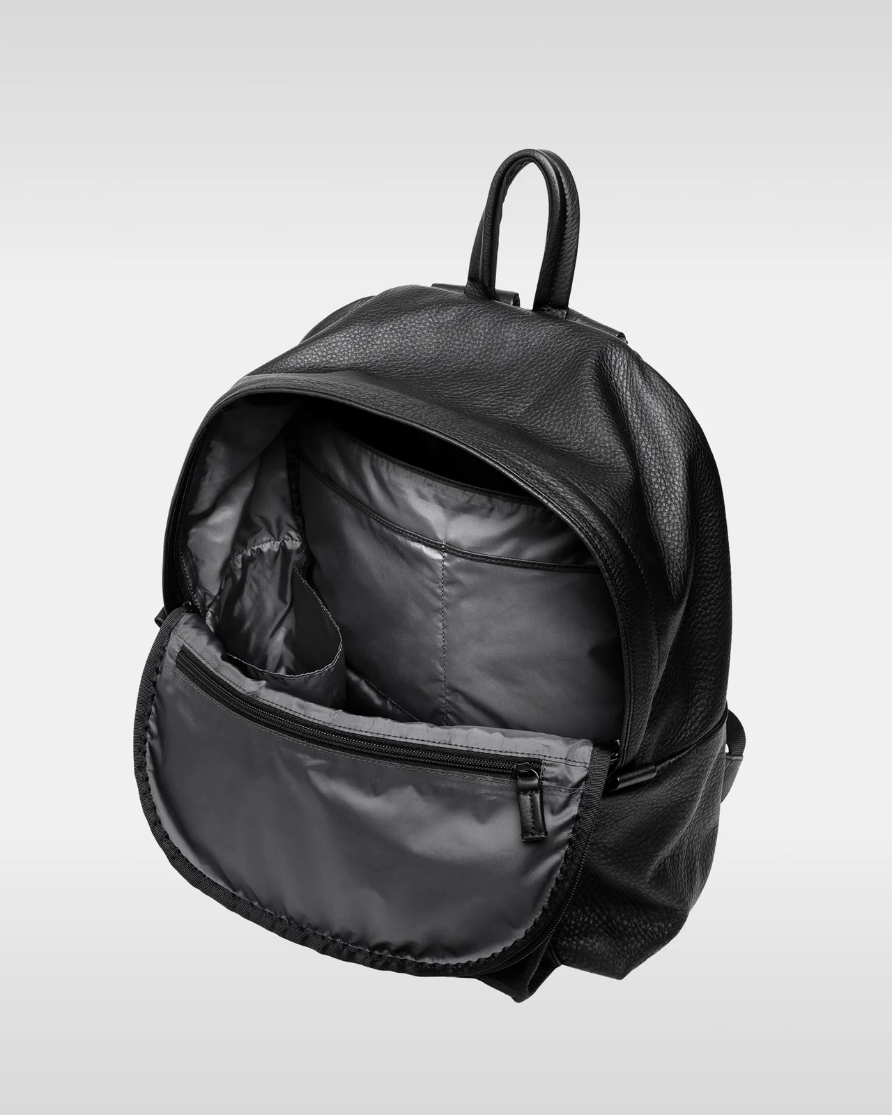 【オンオフ使える大人の黒リュック】シンプの画像_4