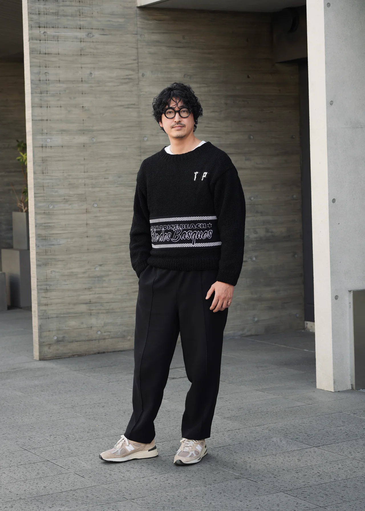 メンズヘア ヴィンセント・ギャロ マッシュベースのパーマスタイル