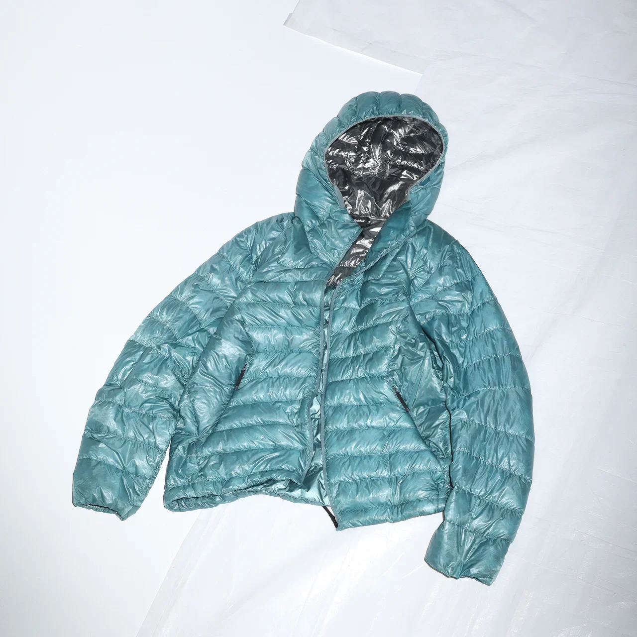 Goldwin｜1000FP Sputtering Hooded Down Jacket