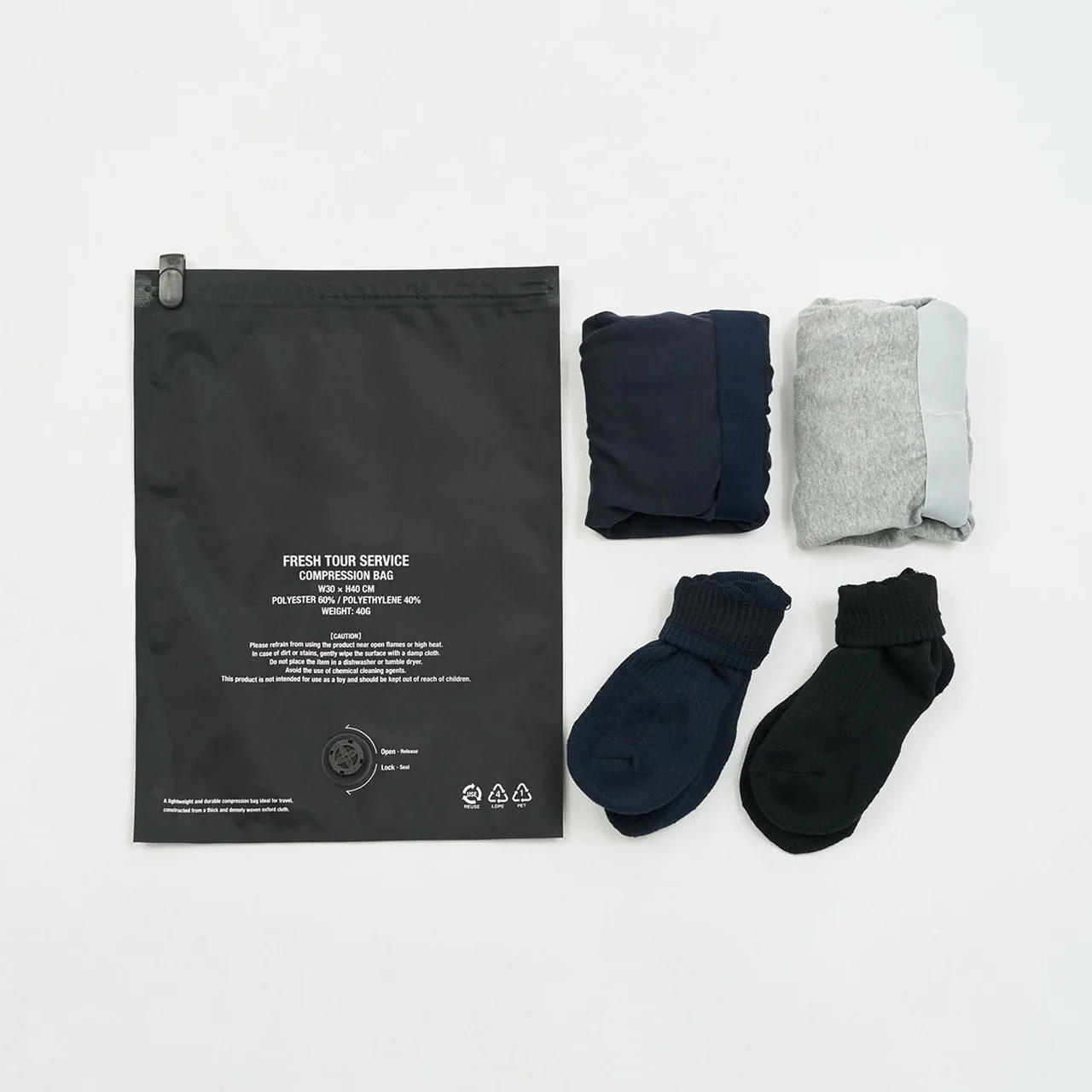 2-PACK COMPRESSION BAG S