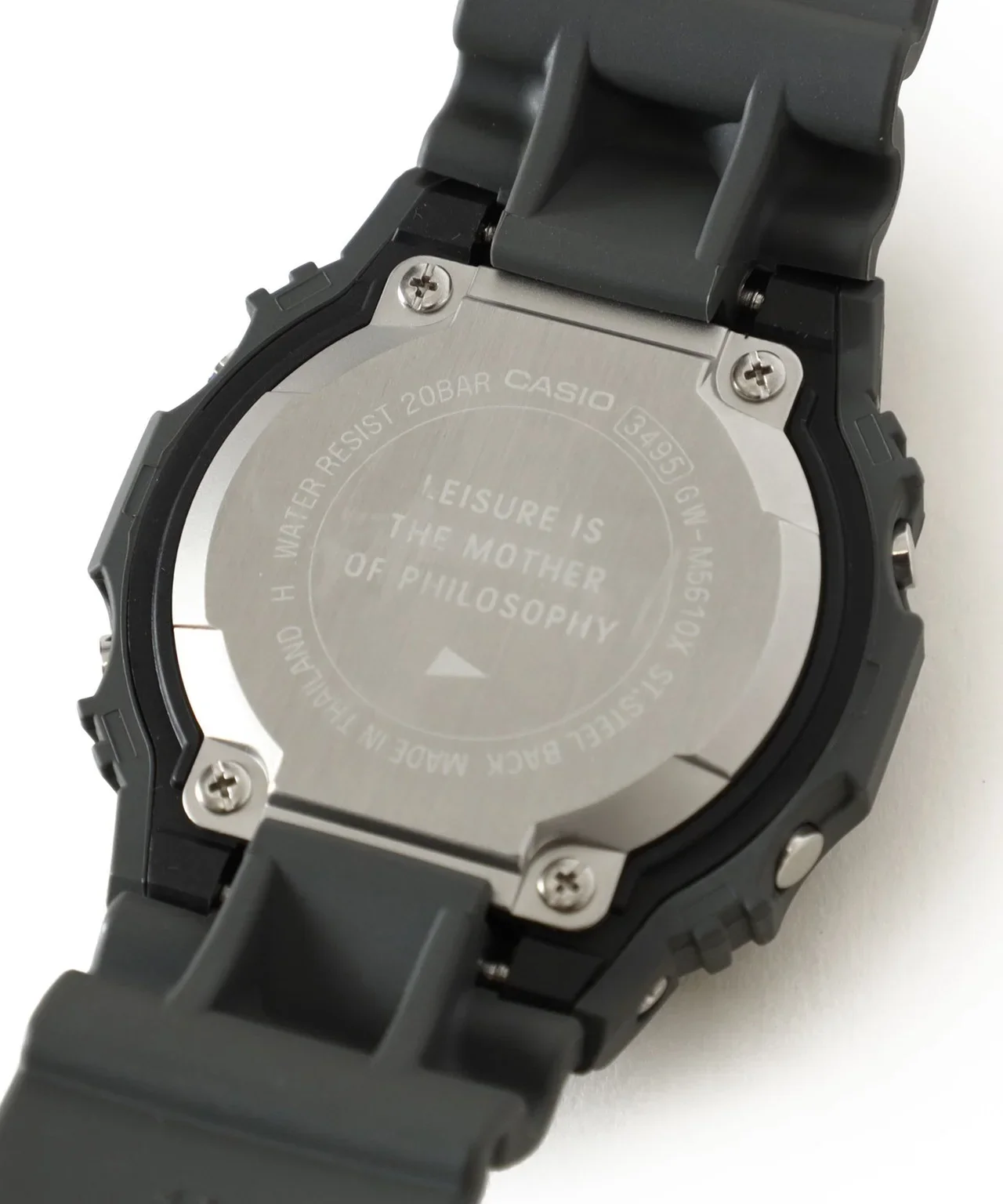 G-SHOCK × Pilgrim Surf＋Supply ｜GLX-5600 裏面