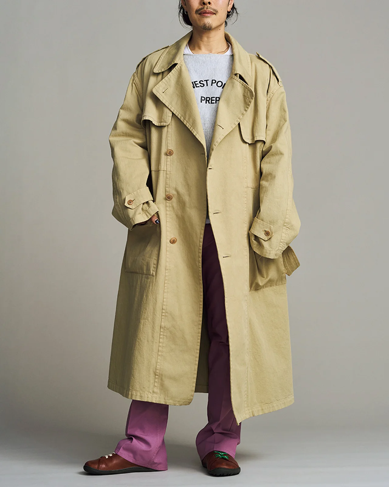 AURALEE トレンチコート