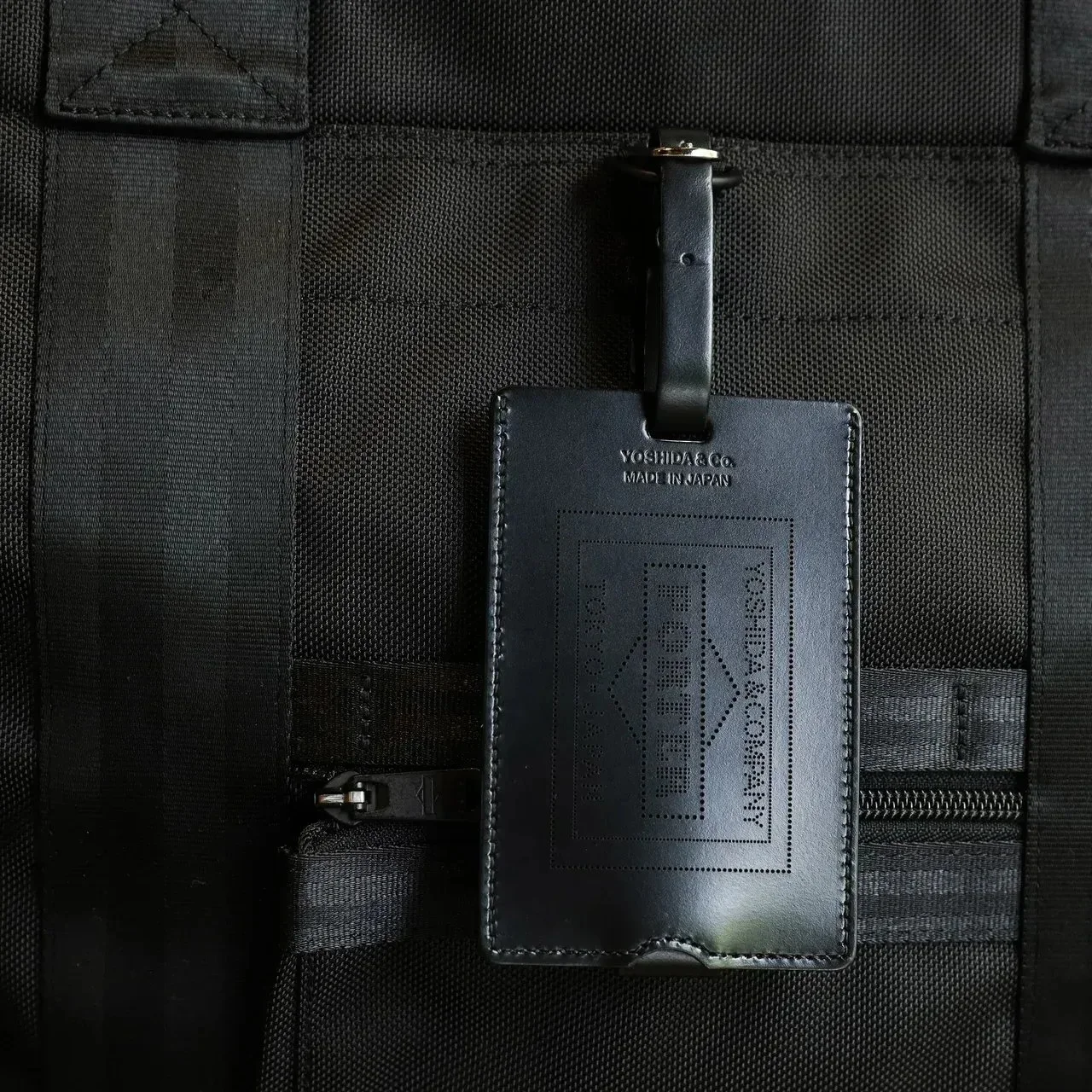 PORTER｜PS LEATHER WALLET GLASS LEATHER Ver. 　LUGGAGE TAG