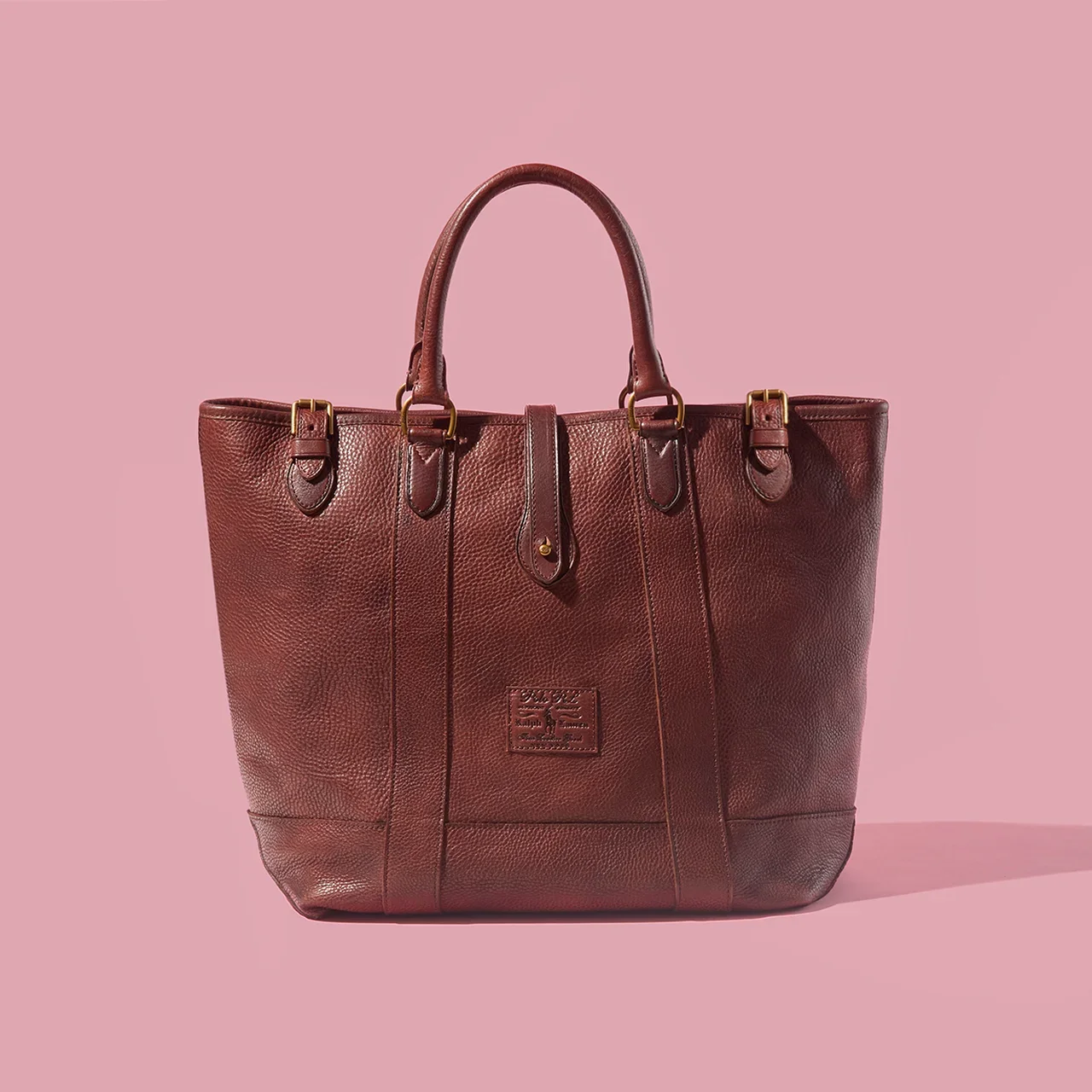 POLO RALPH LAUREN｜HERITAGE LEATHER TOTE