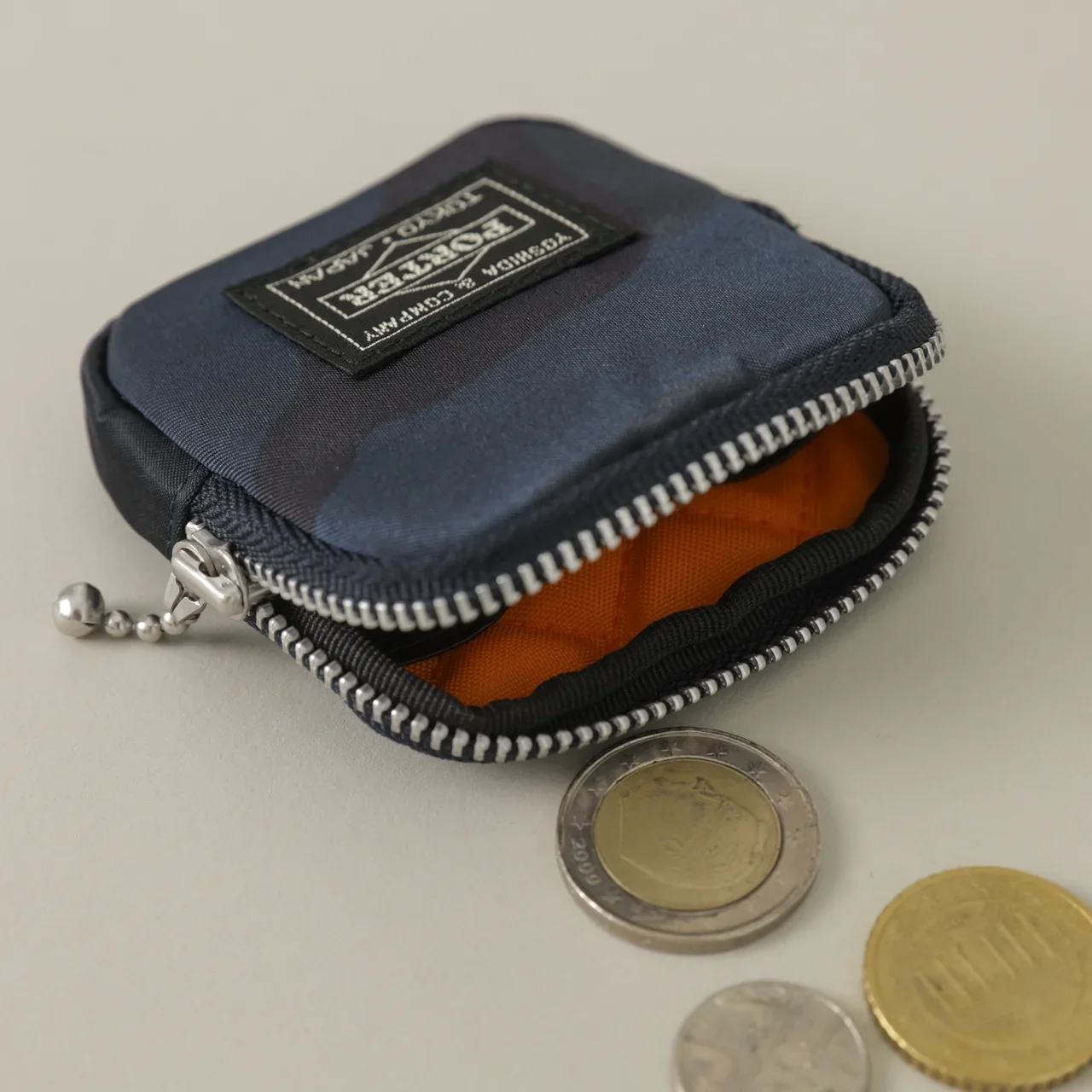 PORTER｜BILL WOODLAND CAMO ｜ COIN CASE