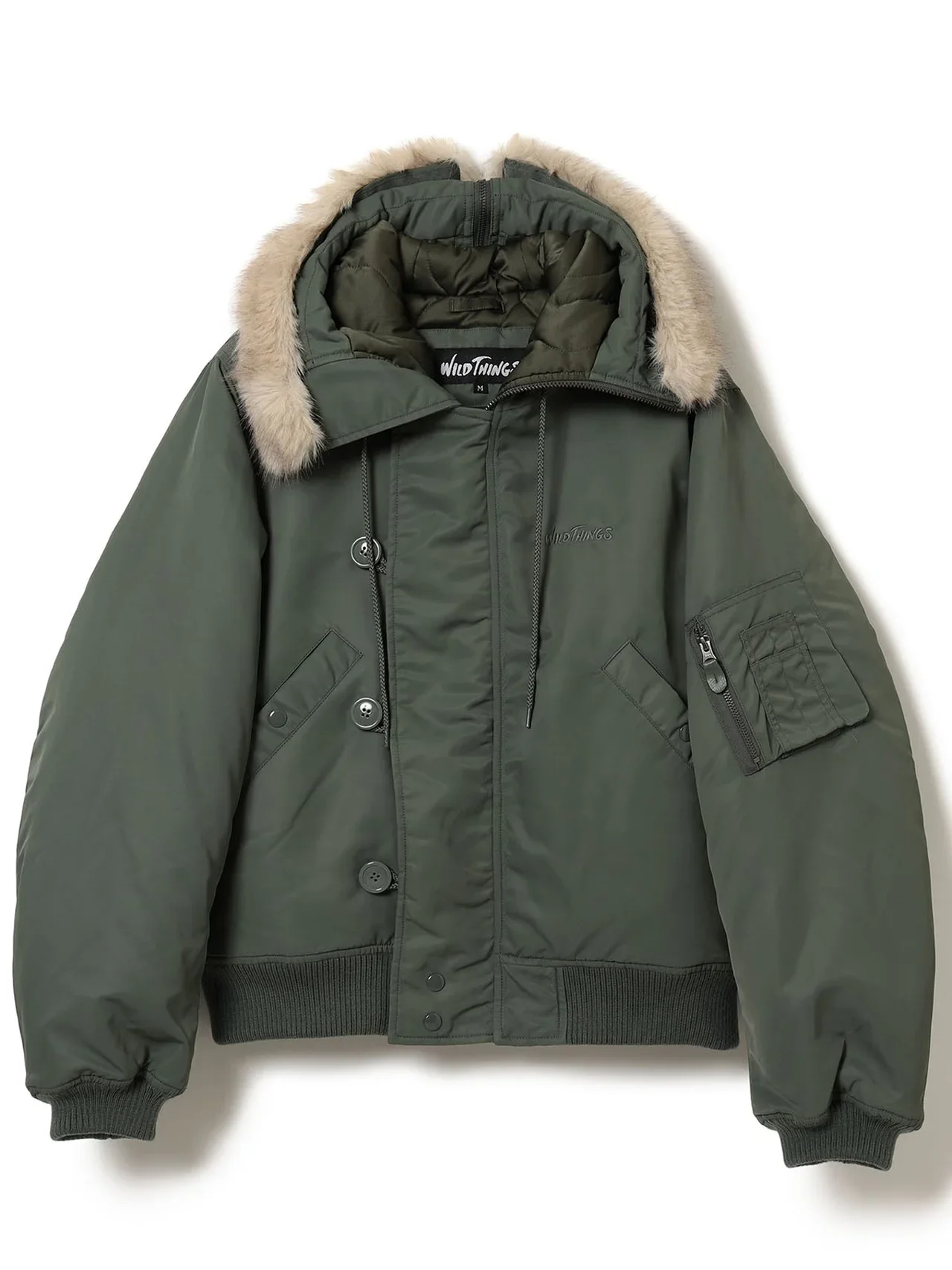 WILD THINGS × BEAMS / N-2B Jacket