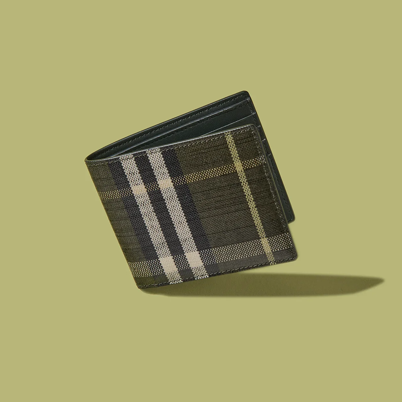 BURBERRY|Check Bifold Wallet