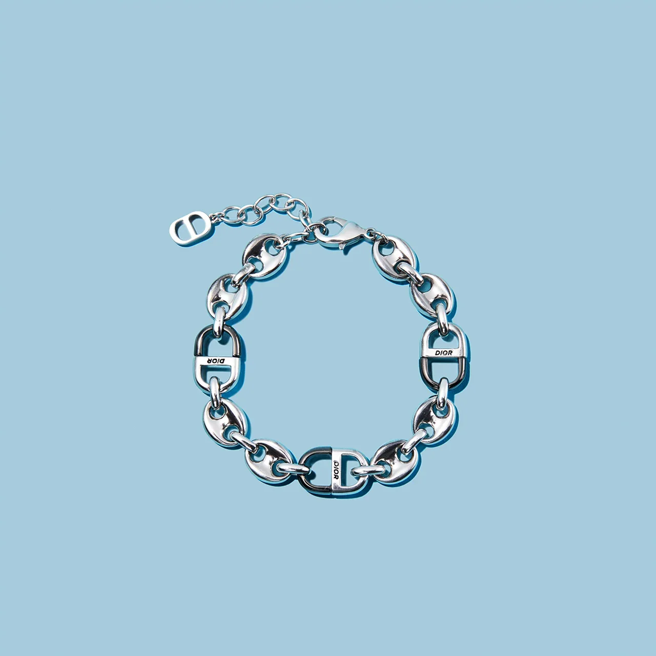 DIOR｜“DIOR 8” CHAIN LINK BRACELET