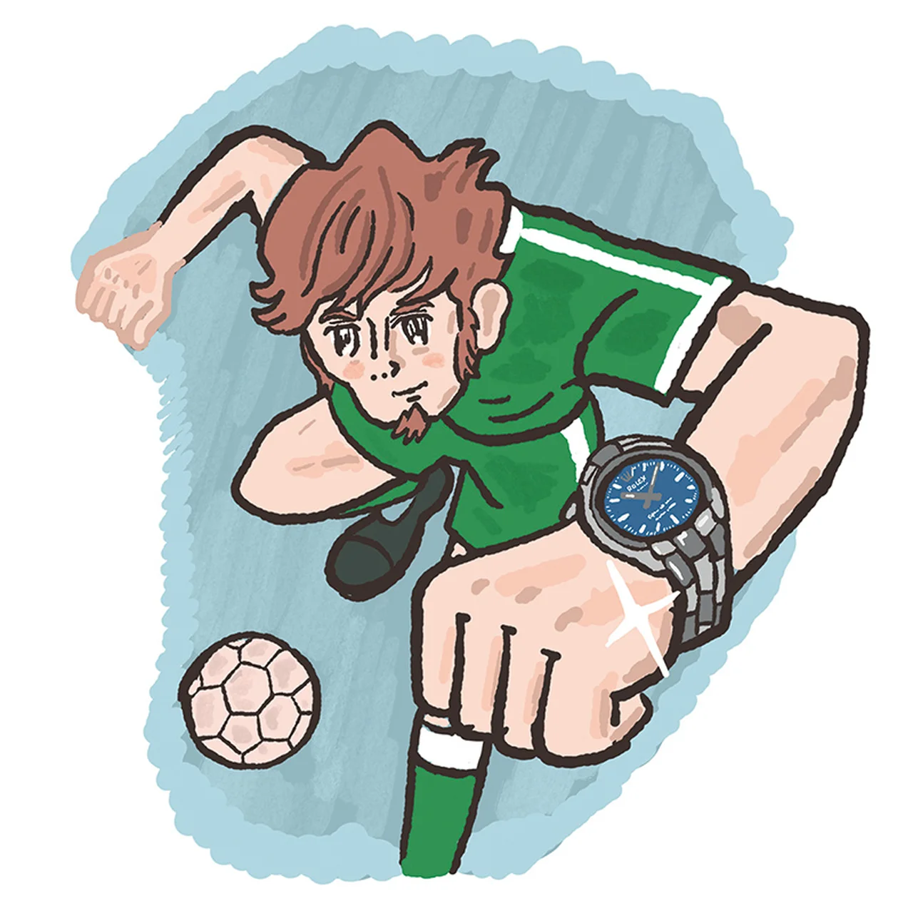 実は歴史は浅いんです イラスト