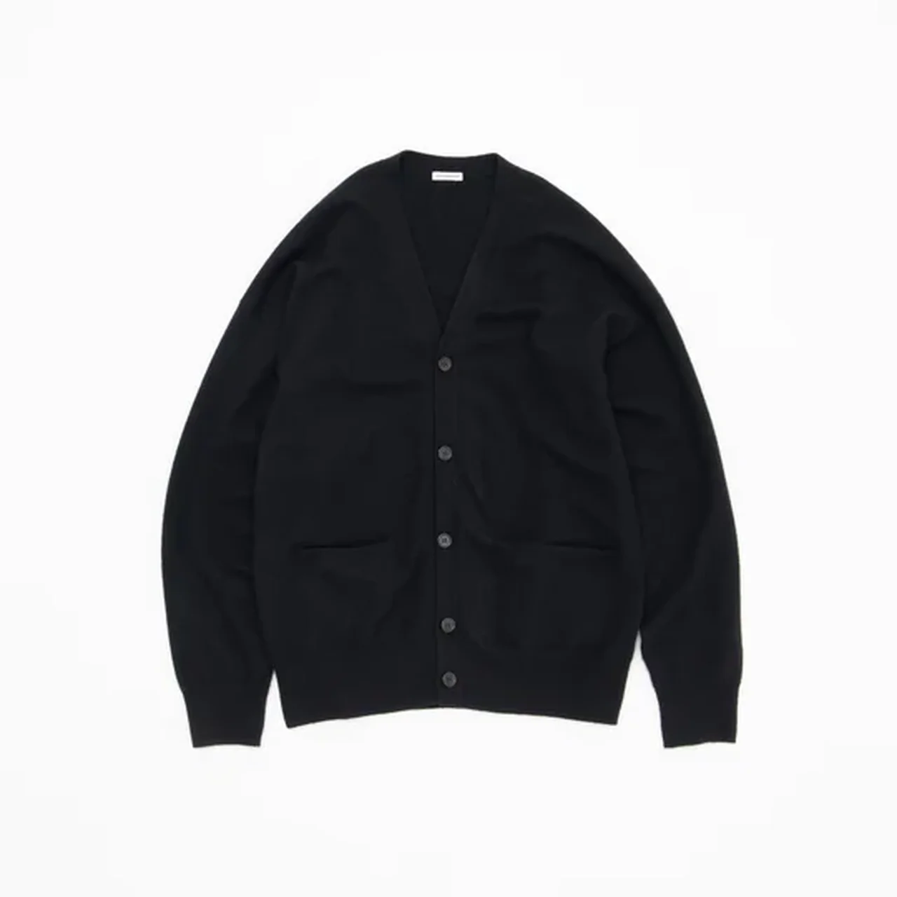 cash & barba｜カシミヤ エルボーパッチ カーディガン
