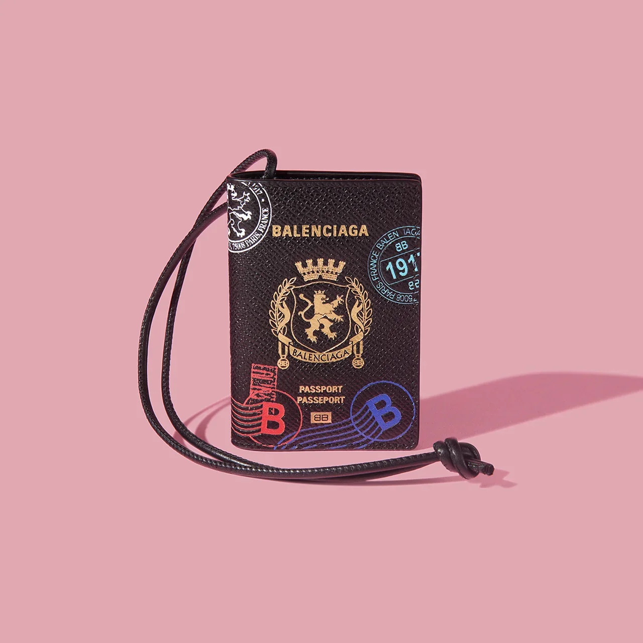 BALENCIAGA｜Keyring Passport Card Holder