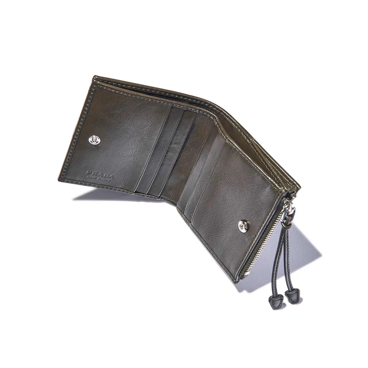 PRADA｜Soft Lux Leather Wallet