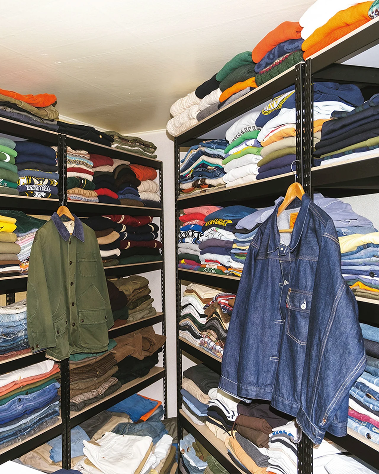 トラッドやミリタリー、ワークが好きなハヌルさんのクロゼット