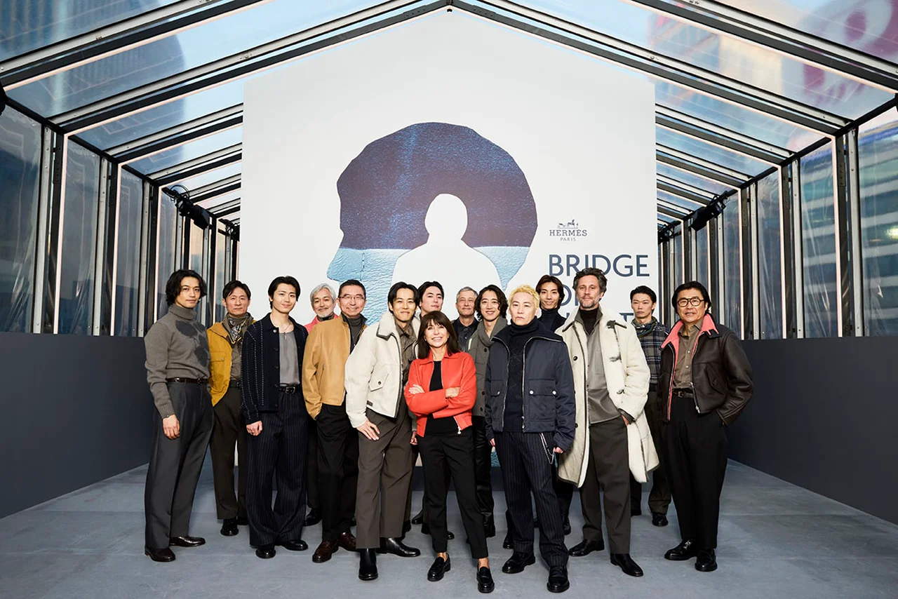 【エルメス】松坂桃李、笠松将もモデルで登場。東京の高速道路を舞台にメンズショーを開催 