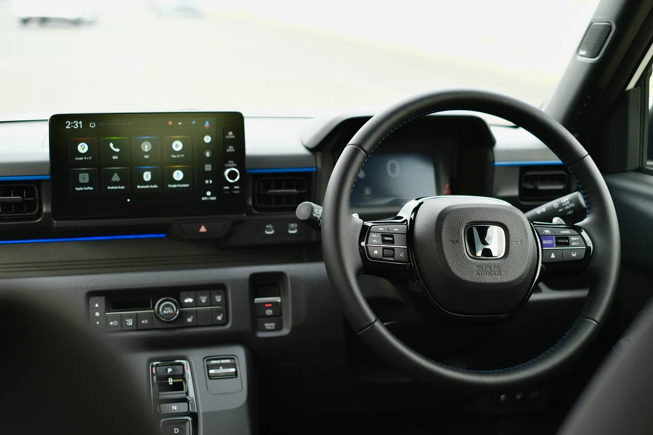 9インチのモニター