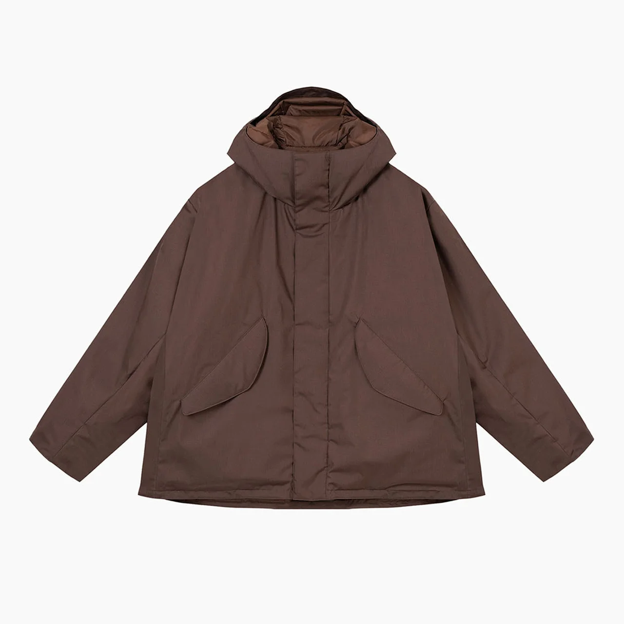 ラッドミュージシャンとザンダーのコラボダウンのブラウン