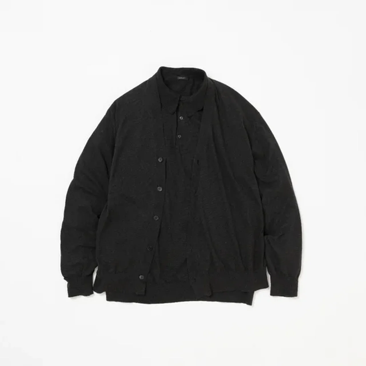 COMOLI｜コットンカーディガン＆ポロニット