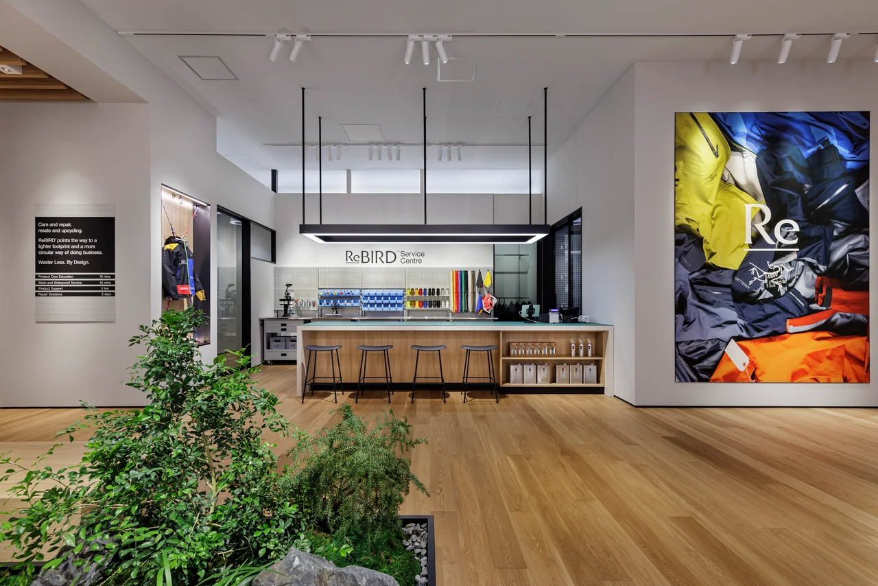 ReBIRD™サービスセンターのカウンター