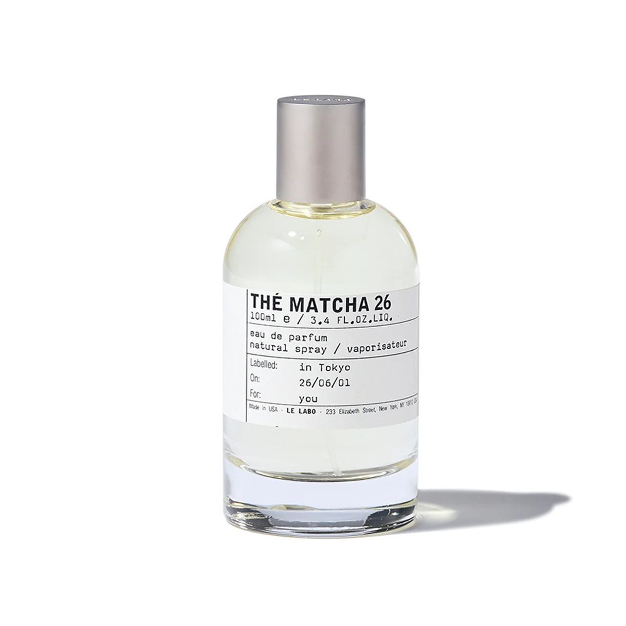 香水　フレグランス　40代　男性　おすすめ　マッチャ 26 オードパルファム 100mL ￥45650／ル ラボ