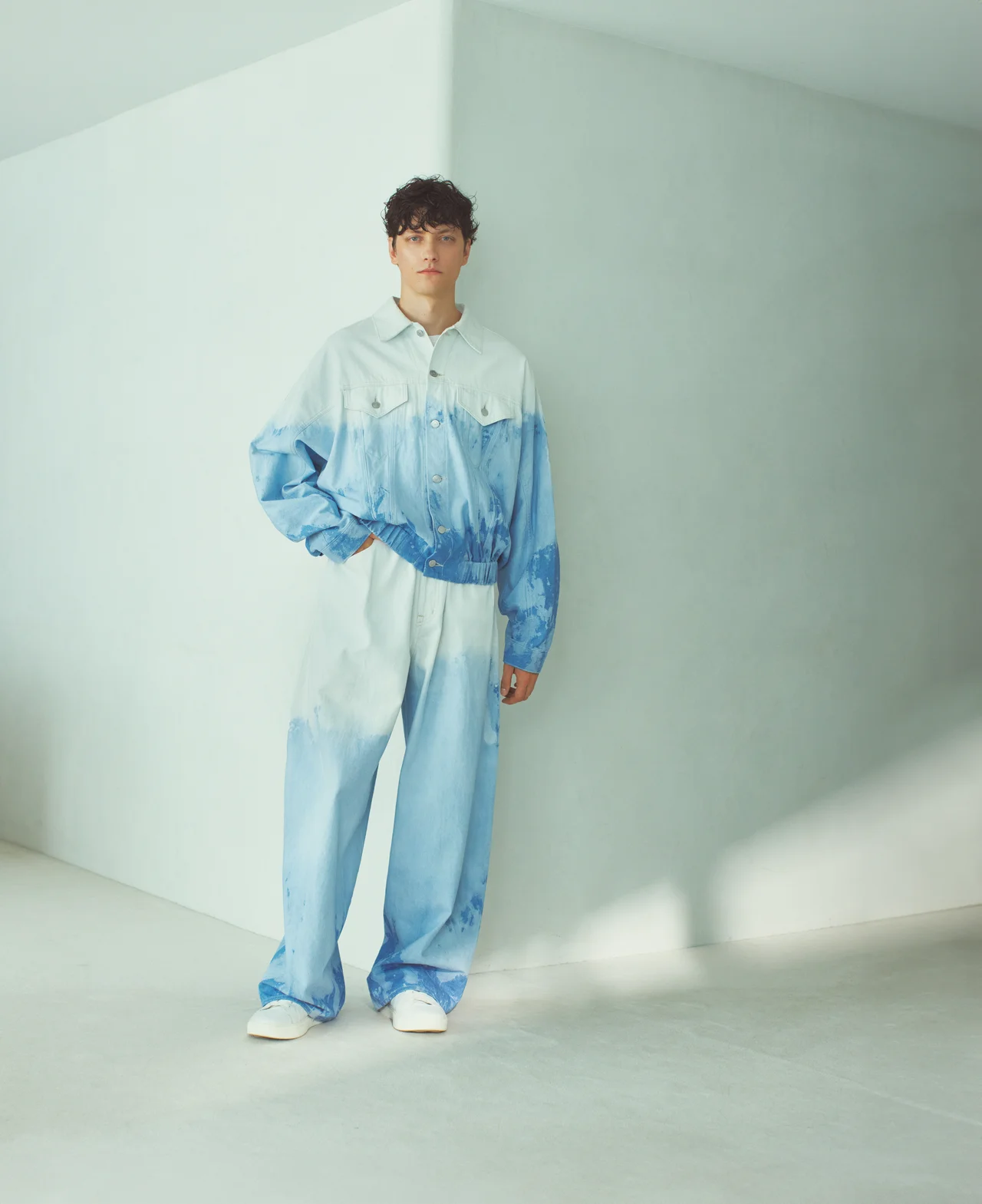 【大人の先取り春服】デニムセットアップかの画像_1