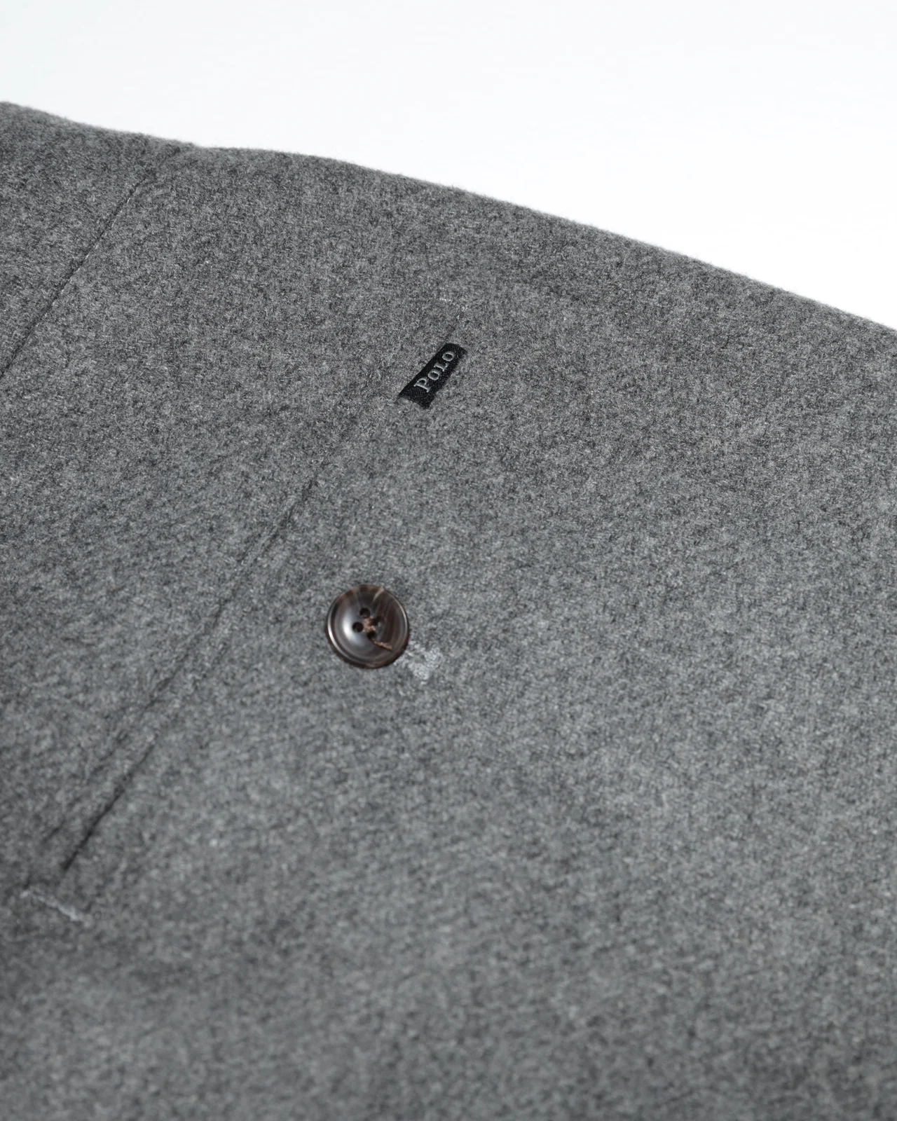 POLO RALPH LAURENのグレーパンツ 後ろポケット