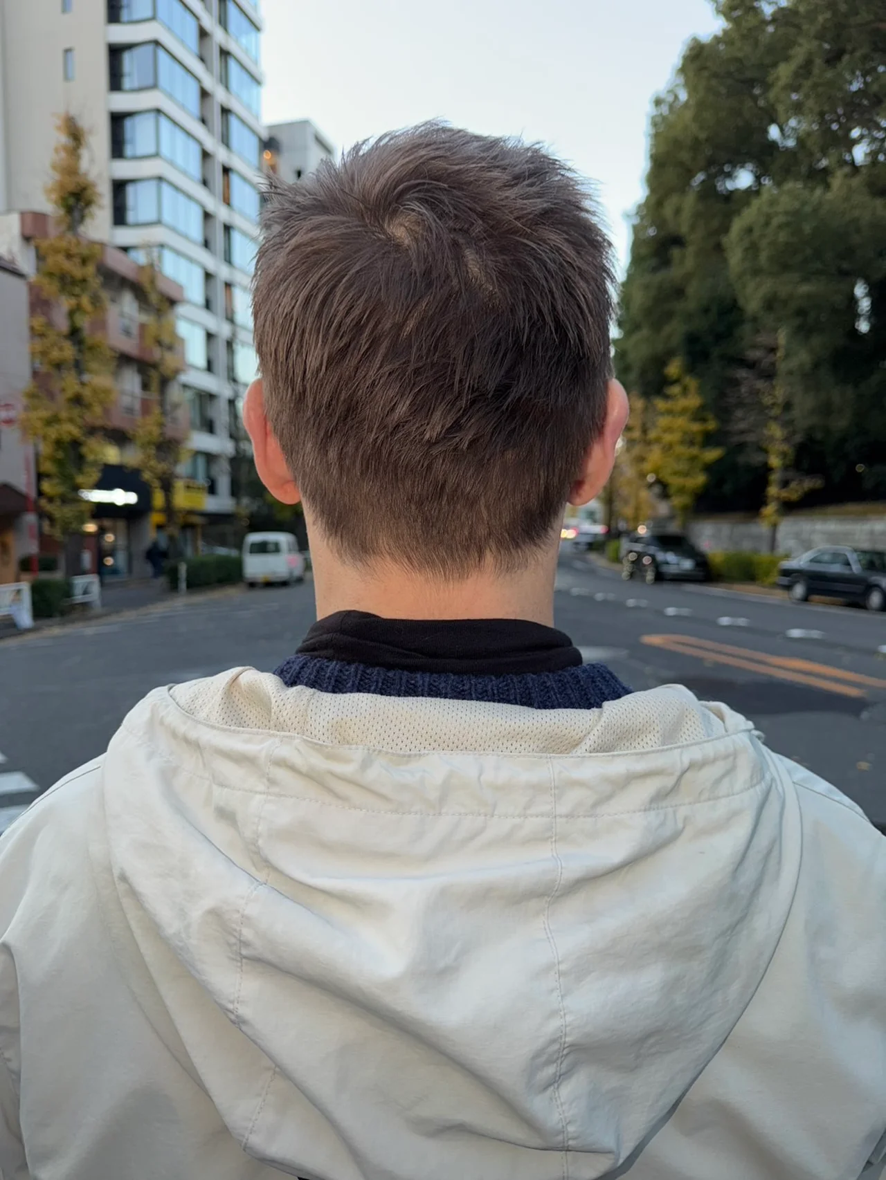 メンズヘア キメすぎないショートヘア