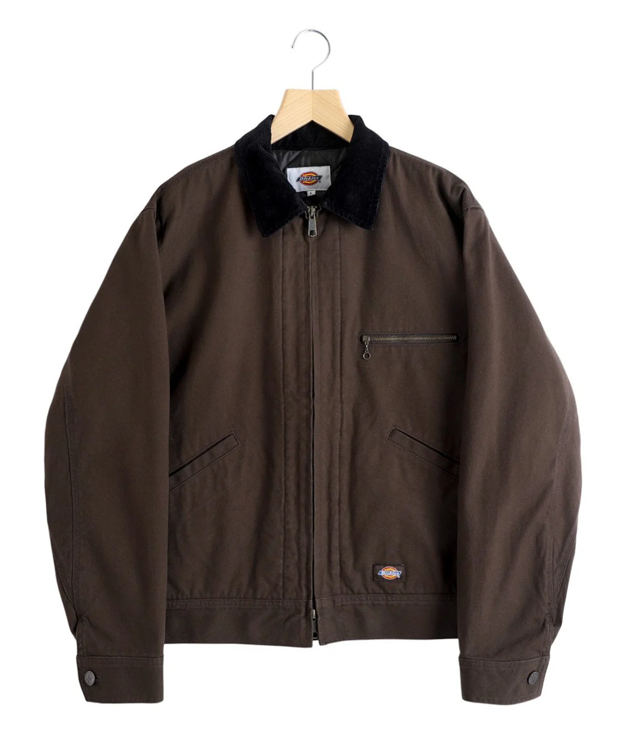 アークネッツ別注ディッキーズショート丈ワークジャケット（コーヒーブラウン）