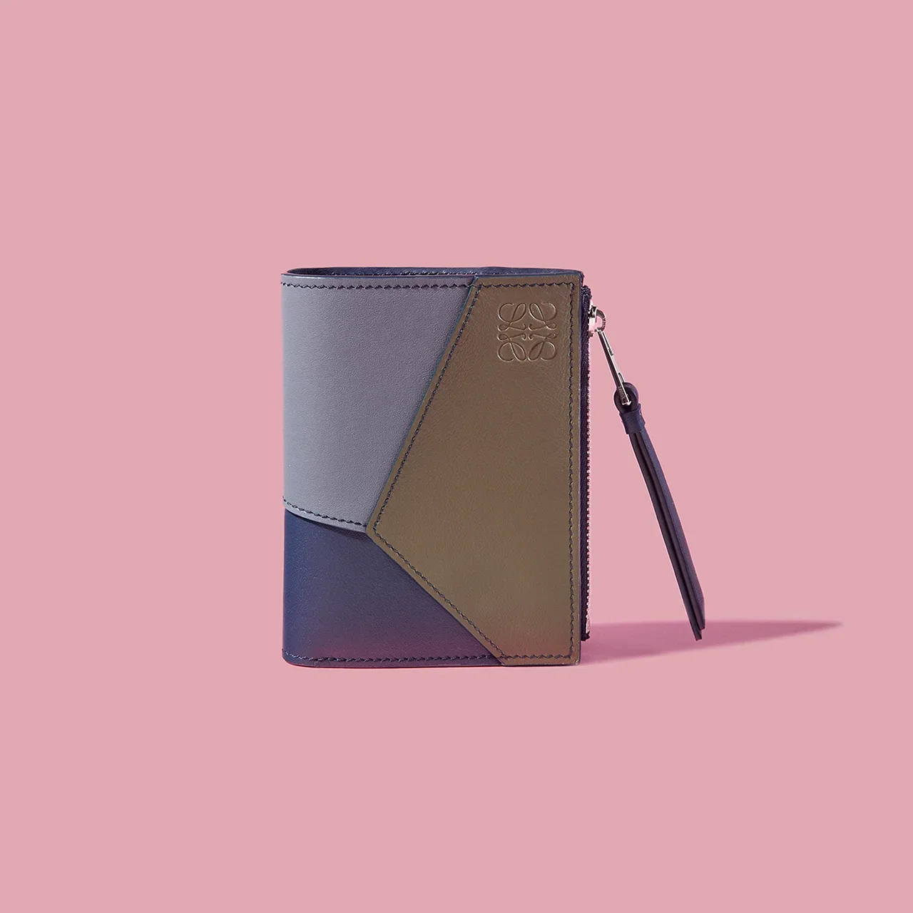 LOEWE|PUZZLE EDGE SLIM COMPACT WALLET
