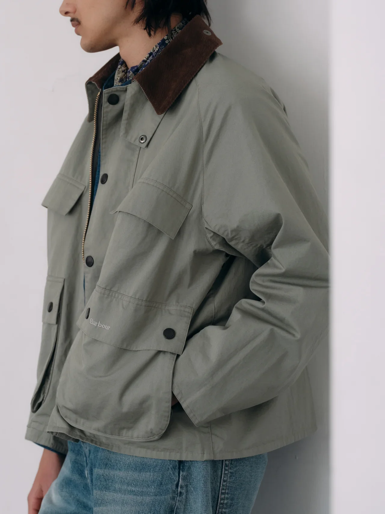 JOUNAL STANDARD BARBOUR 別注 CROPPED OLD BEDDALE-C/L TWILL