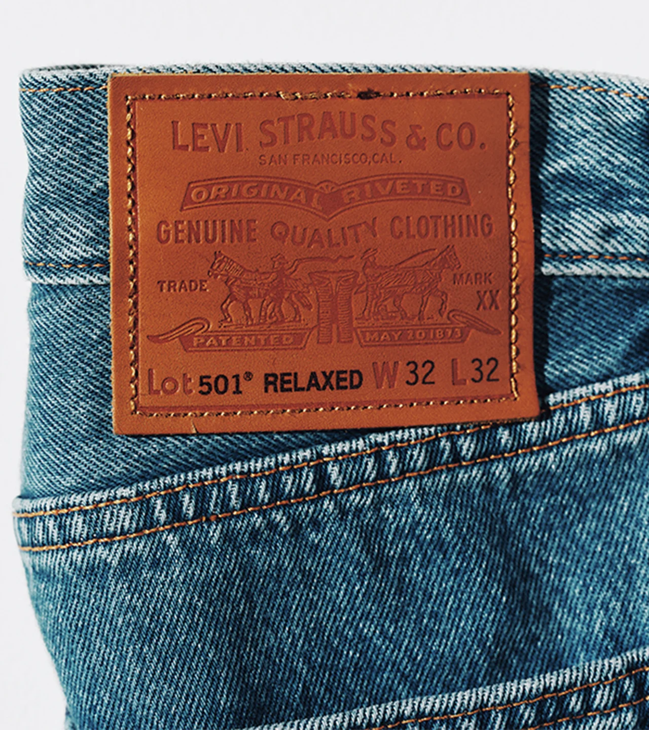 501® Relaxed タグ