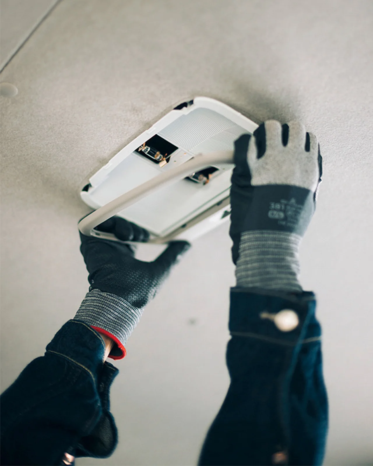 解体 トリムカバー