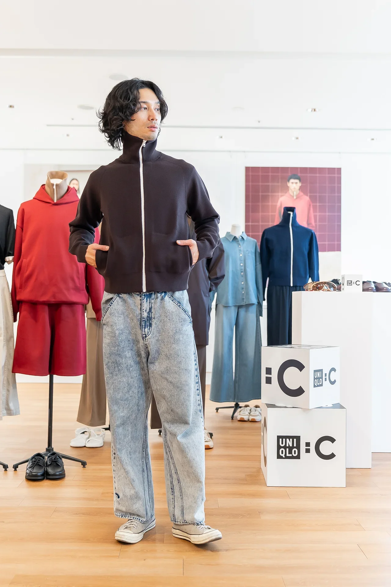  【大人のユニクロ】「ユニクロ：シー」試着ルポ前編。大ヒット間違いなしの「フルジップカーディガン」は大人メンズにも超おすすめ【UNIQLO : C】③
