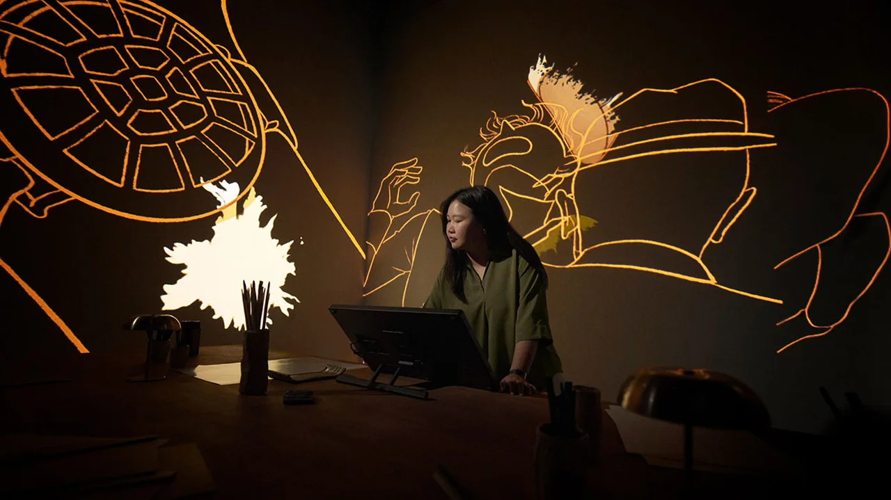 作品を手がけるオリーブコート