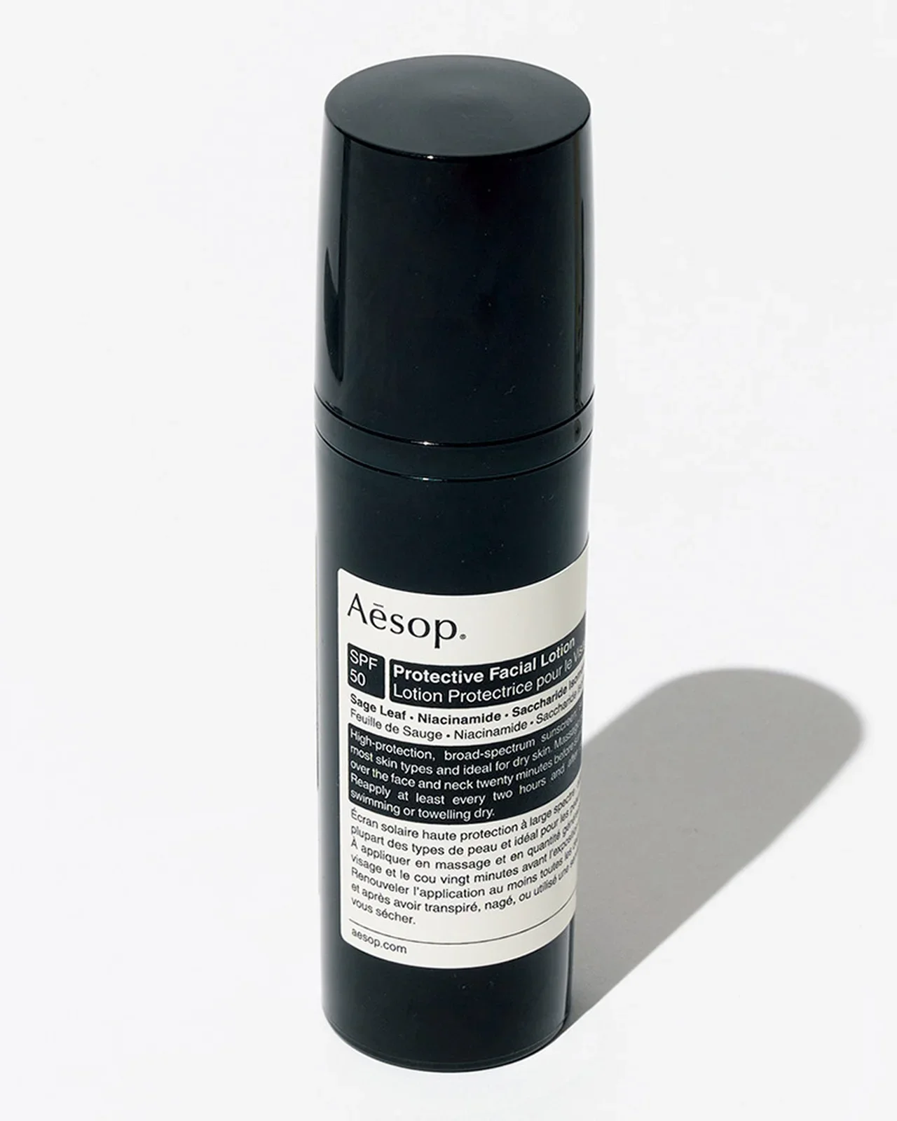 40代男性におすすめのイソップの日焼け止め乳液「プロテクティブ フェイシャル ローション SPF50