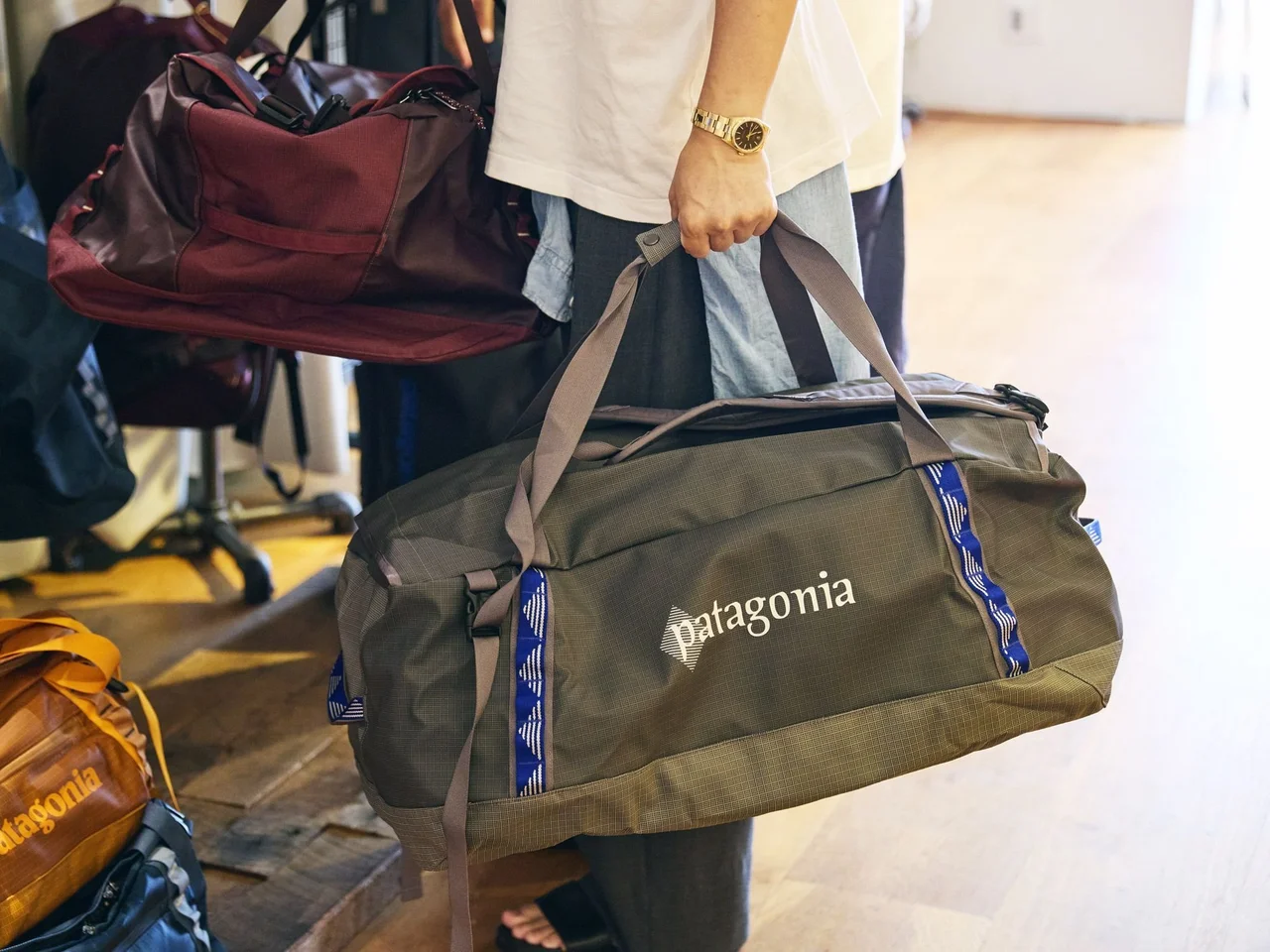 ブラックホール・ダッフル 70L￥28,600