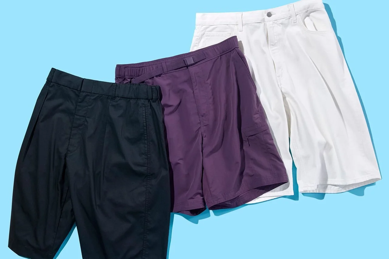 【ユニクロ】40代男性に似合うおしゃれな夏の「短パン」コーディネート