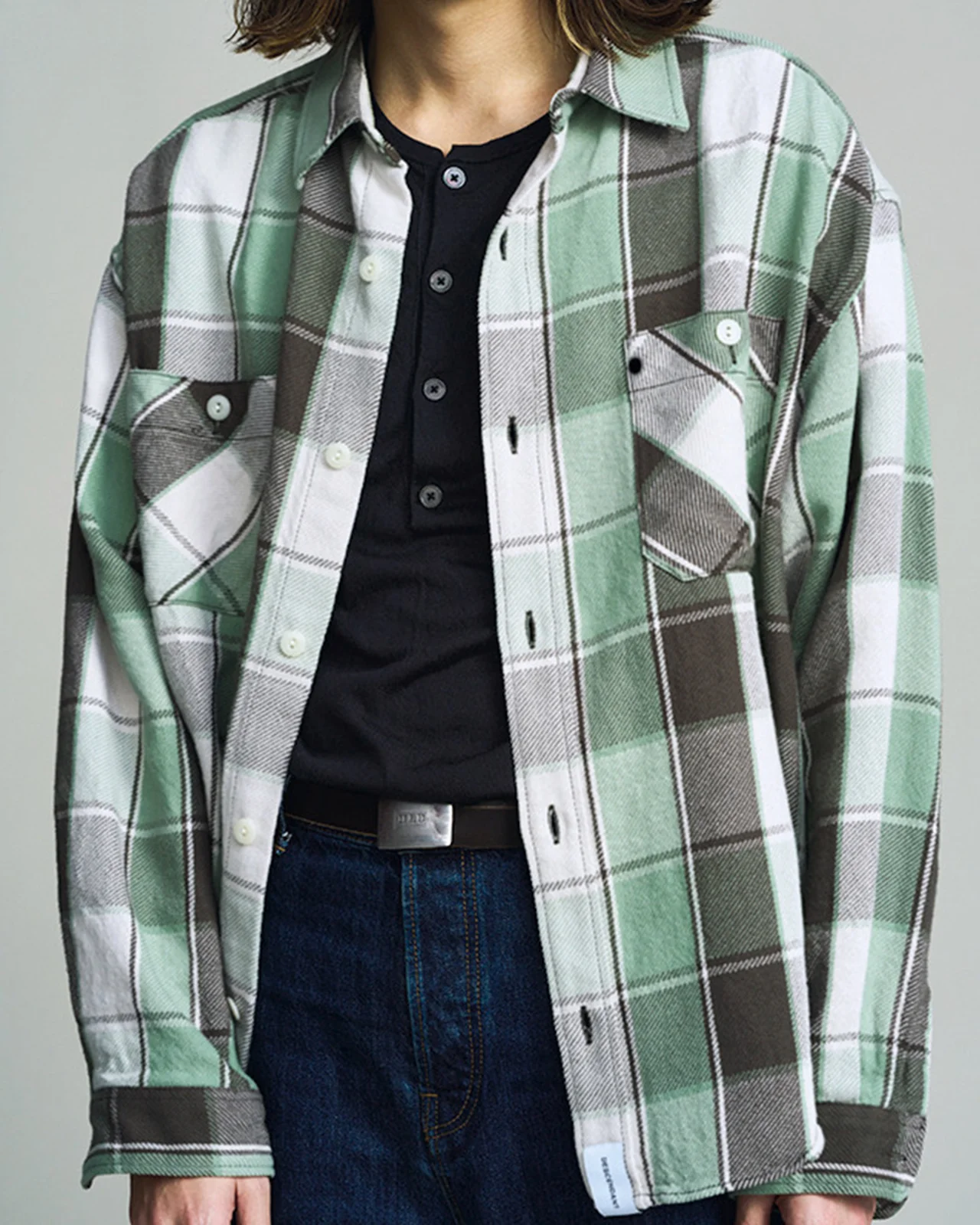 DESCENDANT チェックシャツ