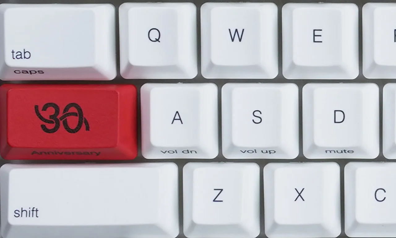 30周年記念モデル「HHKB Professional HYBRID Type-S（押下圧30g）」