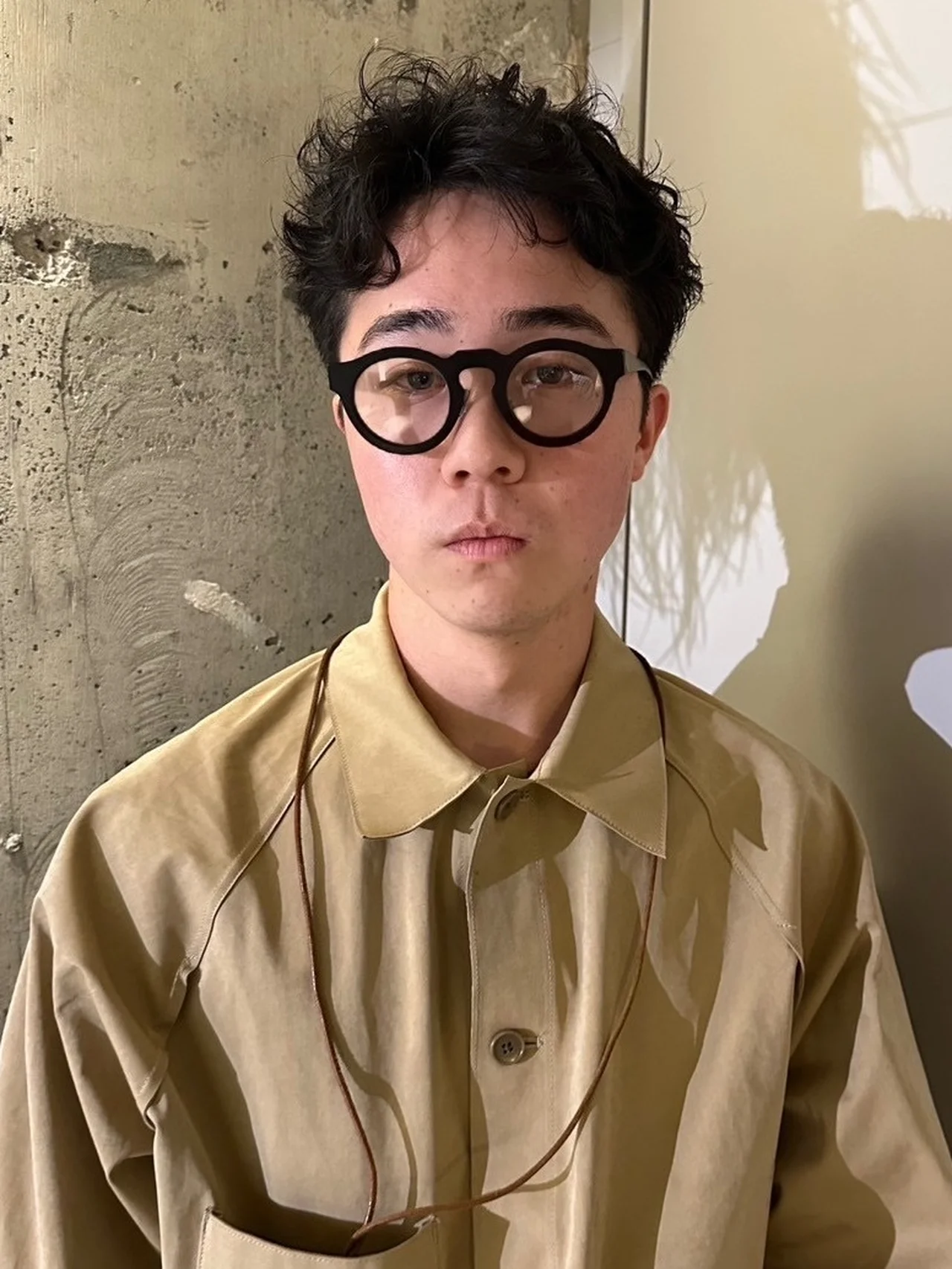 刈り上げパーマスタイル メンズヘア