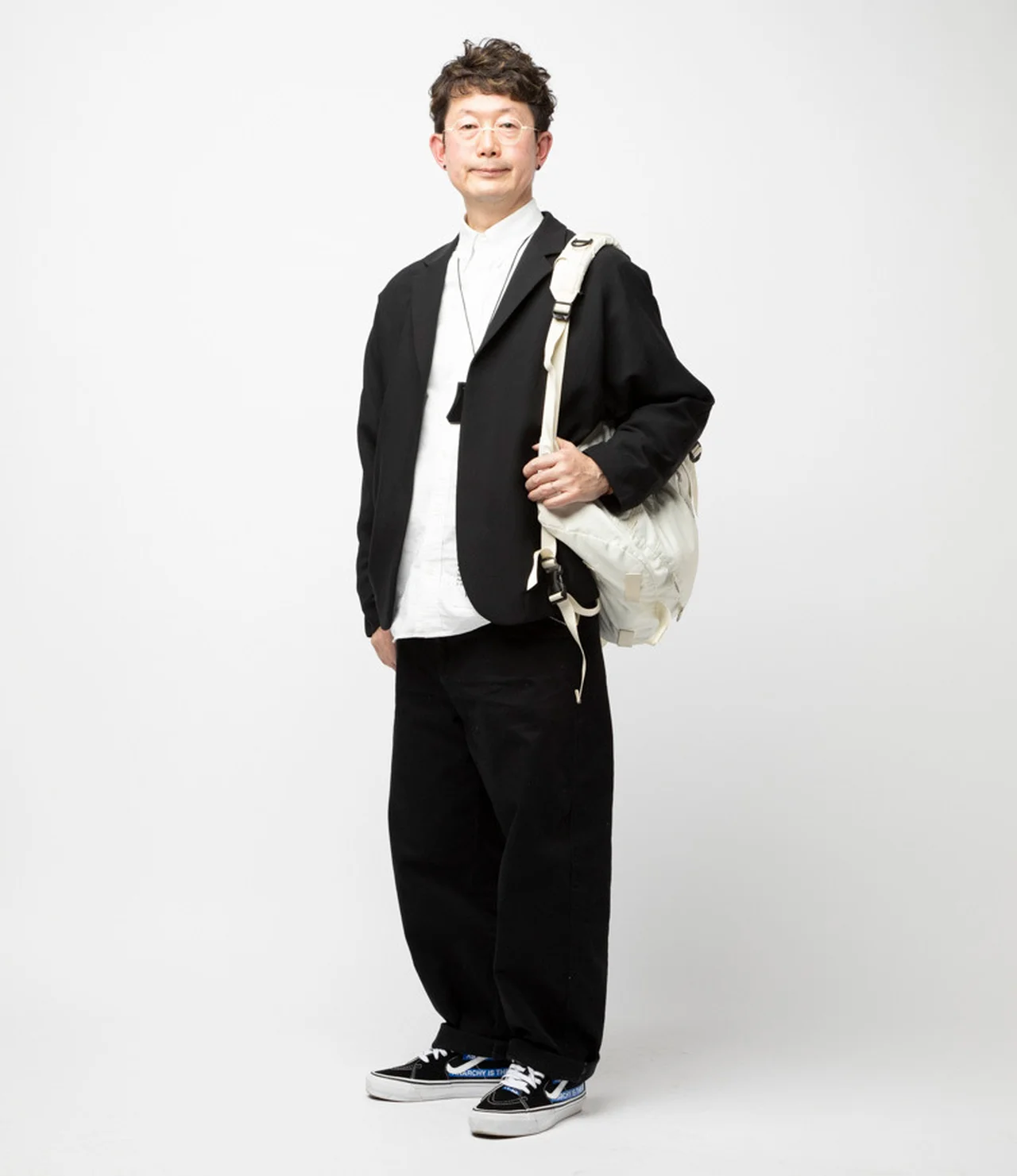 40代男性におすすめのユニクロ ユーの着こなしスナップ