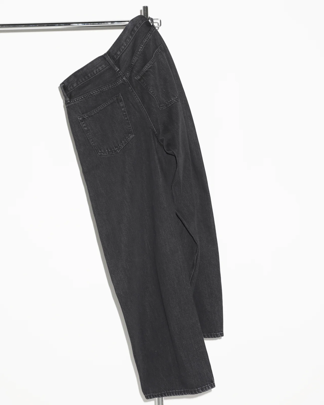 UNIQLOのバギーカーブジーンズ 裏