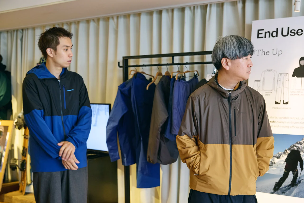 パタゴニアのメンズ・ナノエア・ウルトラライト・フリーライド・ジャケット 各¥47,300