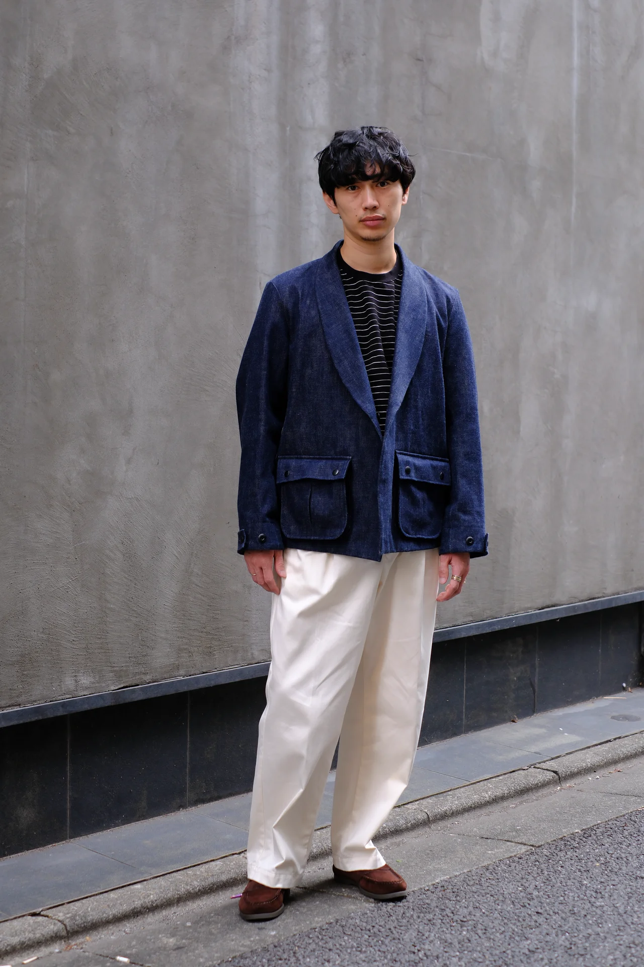 メンズヘア 大人のショートパーマ