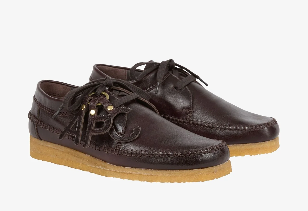 【A.P.C. × クラークス】名品「デの画像_4