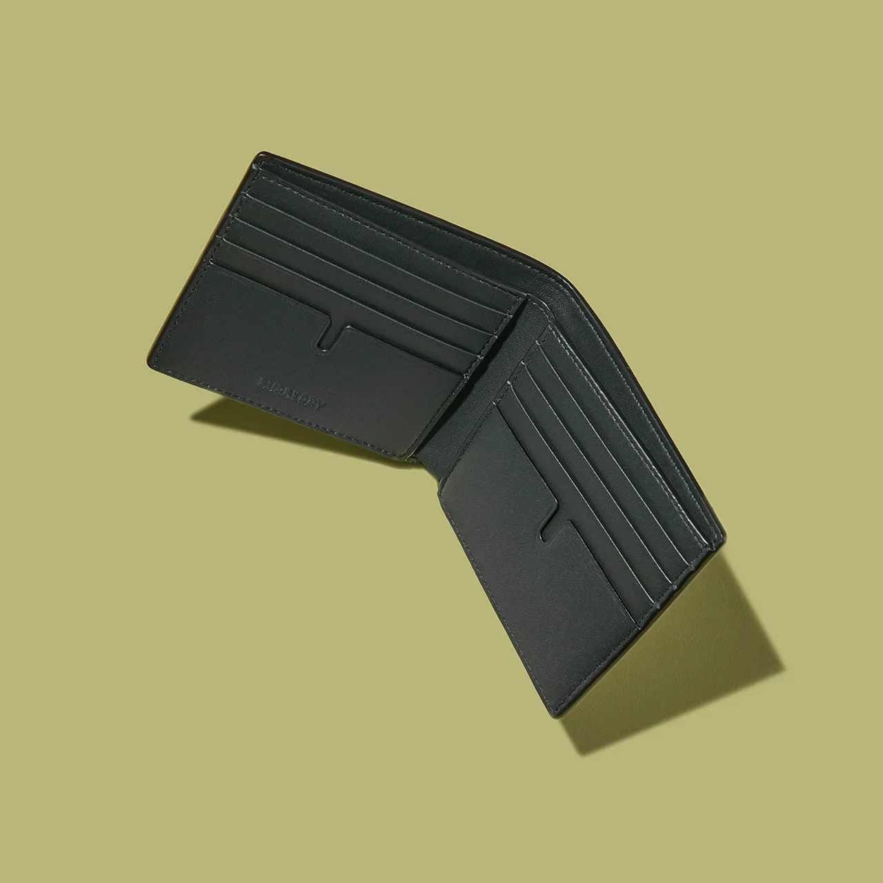 BURBERRY|Check Bifold Wallet